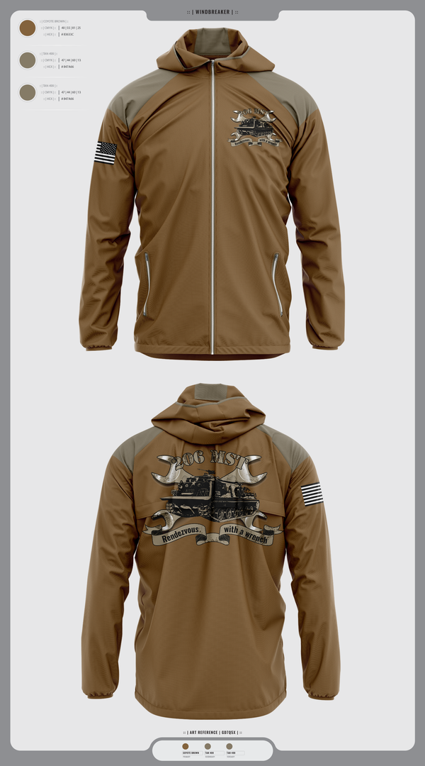 Windbreaker, 206th MST, , Teamtime, Team time, sublimation, custom sports apparel, team uniforms, spirit wear, spiritwear, sports uniforms, custom shirts, team store, custom team store, fundraiser sports, apparel fundraiser