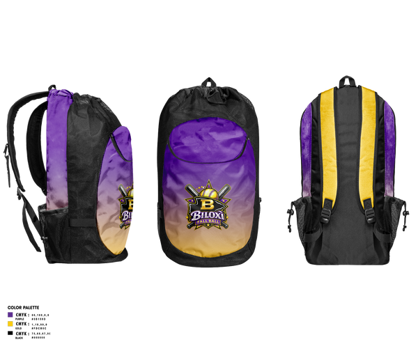 Gear Bag, Biloxi, Softball, Teamtime, Team time, sublimation, custom sports apparel, team uniforms, spirit wear, spiritwear, sports uniforms, custom shirts, team store, custom team store, fundraiser sports, apparel fundraiser