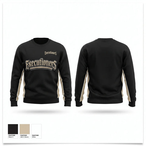 Crew Neck Sweatshirt, Executioners, Men's Soccer, Teamtime, Team time, sublimation, custom sports apparel, team uniforms, spirit wear, spiritwear, sports uniforms, custom shirts, team store, custom team store, fundraiser sports, apparel fundraiser