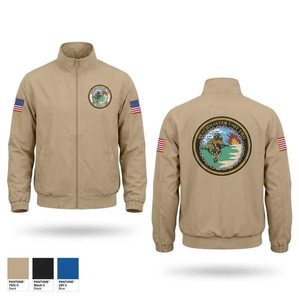 Windbreaker, Beachmaster Unit Two, Navy, Teamtime, Team time, sublimation, custom sports apparel, team uniforms, spirit wear, spiritwear, sports uniforms, custom shirts, team store, custom team store, fundraiser sports, apparel fundraiser