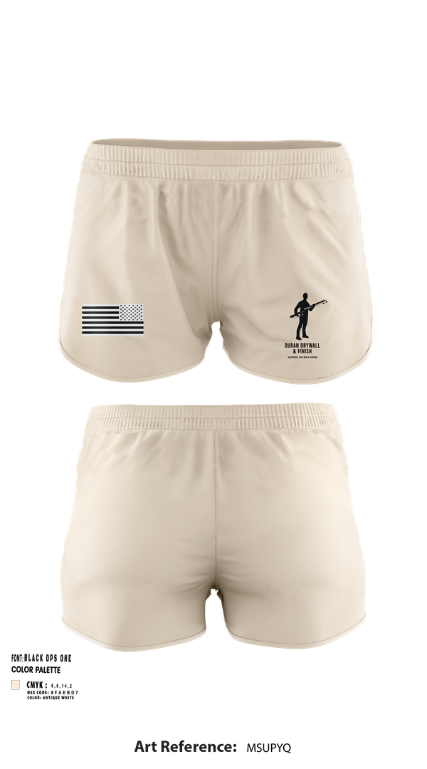 Ranger Panties, Duran Drywall & Finish, , Teamtime, Team time, sublimation, custom sports apparel, team uniforms, spirit wear, spiritwear, sports uniforms, custom shirts, team store, custom team store, fundraiser sports, apparel fundraiser