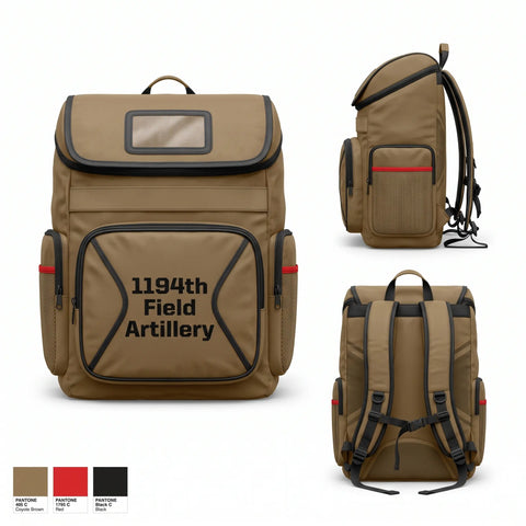 Gear Bag, 1-194th Field Artillery, Army, Teamtime, Team time, sublimation, custom sports apparel, team uniforms, spirit wear, spiritwear, sports uniforms, custom shirts, team store, custom team store, fundraiser sports, apparel fundraiser