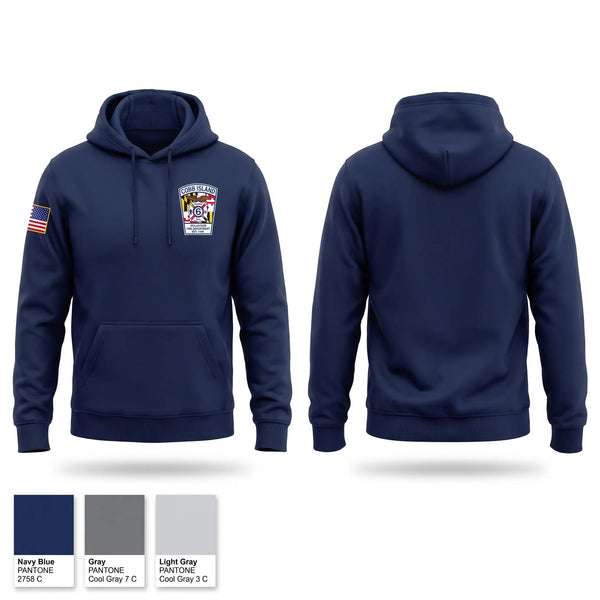 Hoodie, Cobb Island Volunteer Fire Department and EMS, Fire Department, Teamtime, Team time, sublimation, custom sports apparel, team uniforms, spirit wear, spiritwear, sports uniforms, custom shirts, team store, custom team store, fundraiser sports, apparel fundraiser