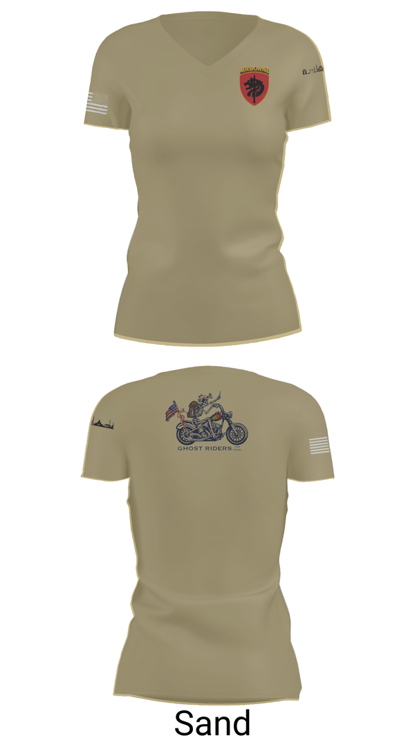 Womens Short Sleeve Vneck Shirt, 124th FRSD, , Teamtime, Team time, sublimation, custom sports apparel, team uniforms, spirit wear, spiritwear, sports uniforms, custom shirts, team store, custom team store, fundraiser sports, apparel fundraiser