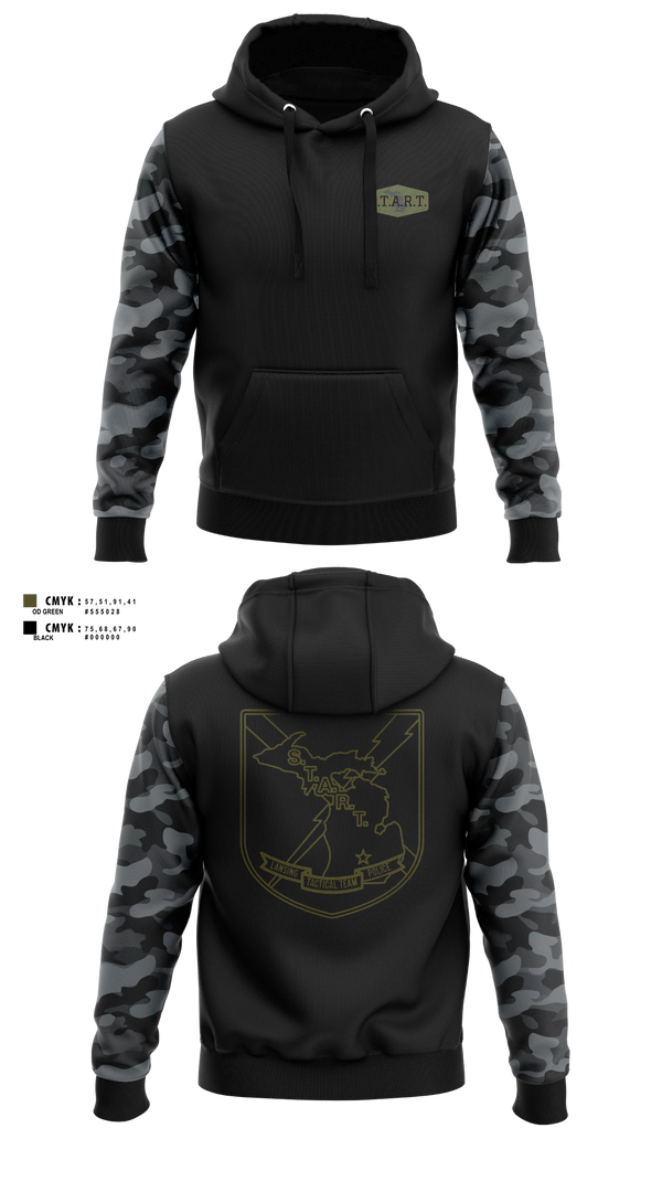 Hoodie, S.T.A.R.T, Police, Teamtime, Team time, sublimation, custom sports apparel, team uniforms, spirit wear, spiritwear, sports uniforms, custom shirts, team store, custom team store, fundraiser sports, apparel fundraiser