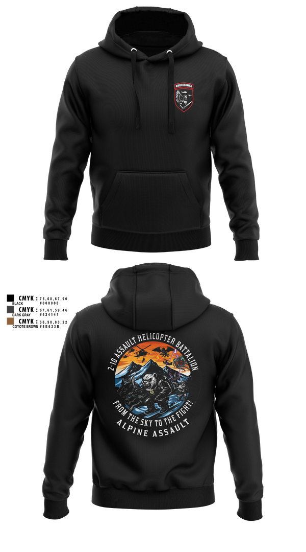 Hoodie, 2-10 AHB Knighthawks, Spirit Store, Teamtime, Team time, sublimation, custom sports apparel, team uniforms, spirit wear, spiritwear, sports uniforms, custom shirts, team store, custom team store, fundraiser sports, apparel fundraiser