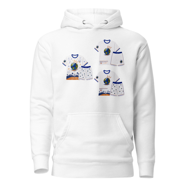 Unisex Hoodie - 1 - White