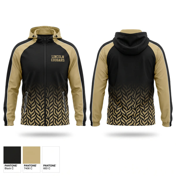 Windbreaker, LINCOLN COUGARS, , Teamtime, Team time, sublimation, custom sports apparel, team uniforms, spirit wear, spiritwear, sports uniforms, custom shirts, team store, custom team store, fundraiser sports, apparel fundraiser