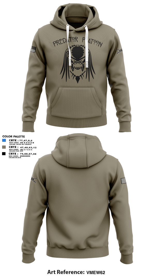 Hoodie, 3rd Platoon, Army, Teamtime, Team time, sublimation, custom sports apparel, team uniforms, spirit wear, spiritwear, sports uniforms, custom shirts, team store, custom team store, fundraiser sports, apparel fundraiser