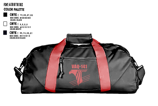 Duffle Bag, Vaq-141, , Teamtime, Team time, sublimation, custom sports apparel, team uniforms, spirit wear, spiritwear, sports uniforms, custom shirts, team store, custom team store, fundraiser sports, apparel fundraiser