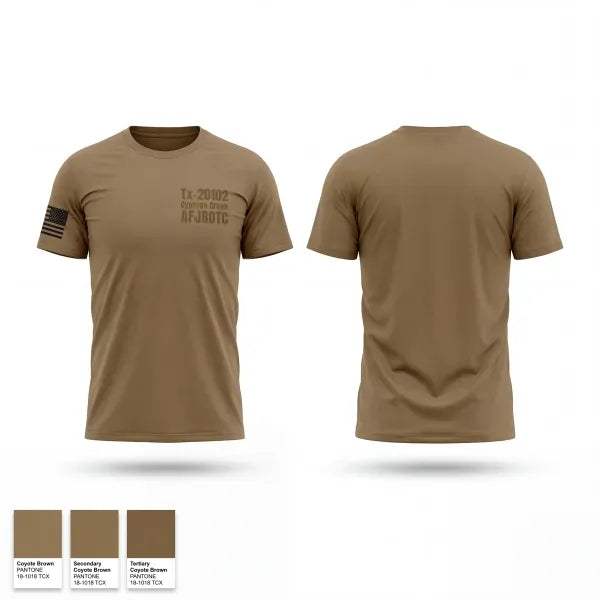 Old School Cotton Feel Shirt, Tx-20102 Cypress Creek AFJROTC, Air Force, Teamtime, Team time, sublimation, custom sports apparel, team uniforms, spirit wear, spiritwear, sports uniforms, custom shirts, team store, custom team store, fundraiser sports, apparel fundraiser