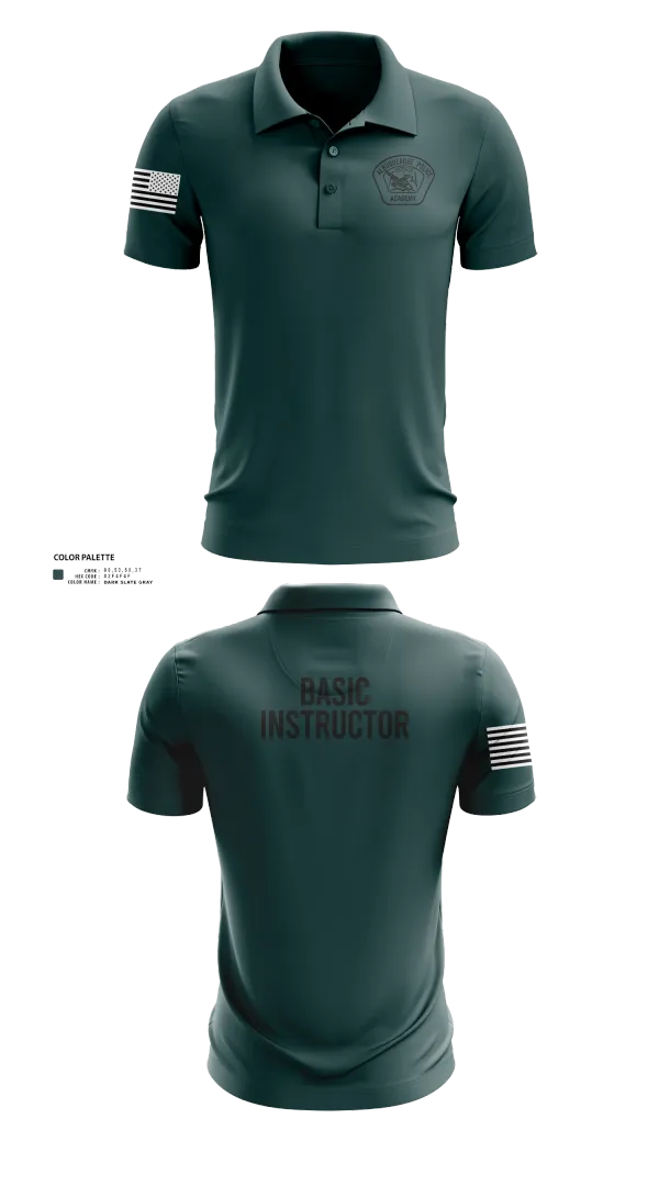 Short Sleeve Performance Polo, Academy-Basic Unit, Police, Teamtime, Team time, sublimation, custom sports apparel, team uniforms, spirit wear, spiritwear, sports uniforms, custom shirts, team store, custom team store, fundraiser sports, apparel fundraiser