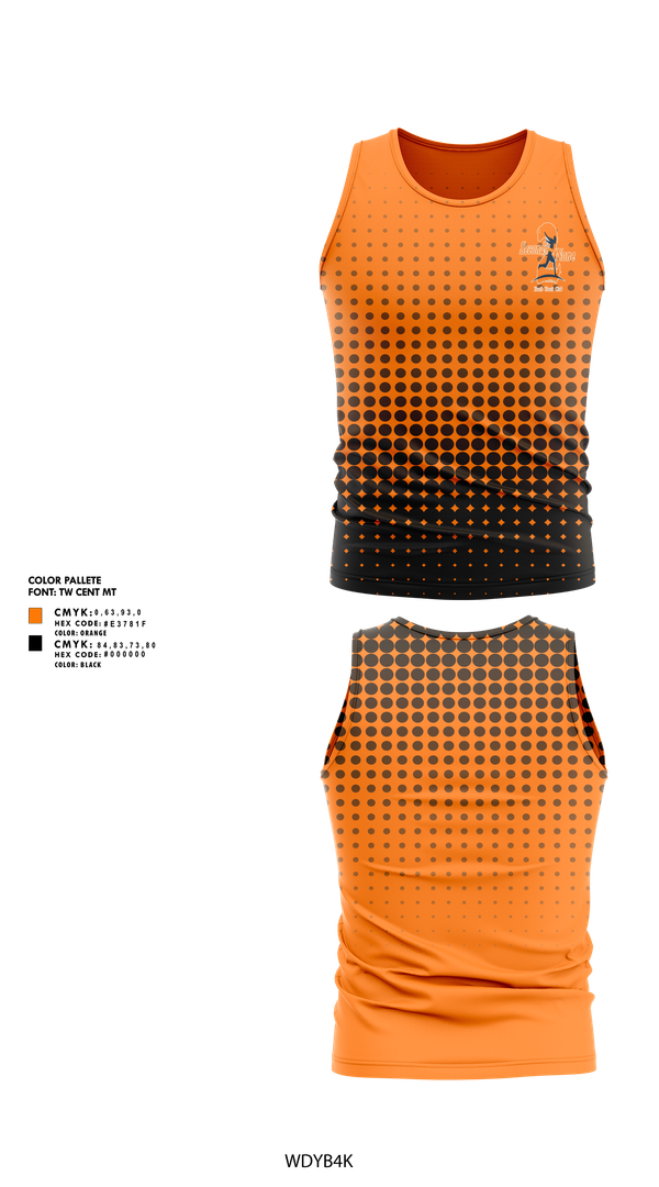 Tank Top, Second2None, Track & Field, Teamtime, Team time, sublimation, custom sports apparel, team uniforms, spirit wear, spiritwear, sports uniforms, custom shirts, team store, custom team store, fundraiser sports, apparel fundraiser