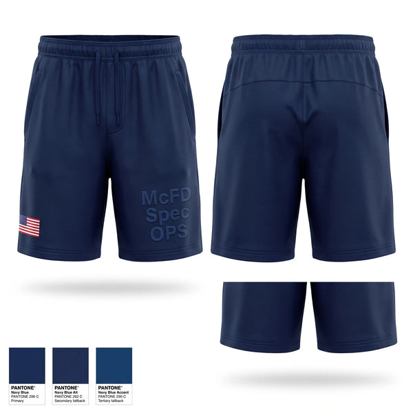 Athletic Shorts With Pockets, McFD Spec OPS, Fire Department, Teamtime, Team time, sublimation, custom sports apparel, team uniforms, spirit wear, spiritwear, sports uniforms, custom shirts, team store, custom team store, fundraiser sports, apparel fundraiser
