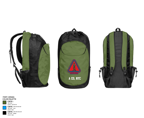 Gear Bag, A Co, NYC, , Teamtime, Team time, sublimation, custom sports apparel, team uniforms, spirit wear, spiritwear, sports uniforms, custom shirts, team store, custom team store, fundraiser sports, apparel fundraiser
