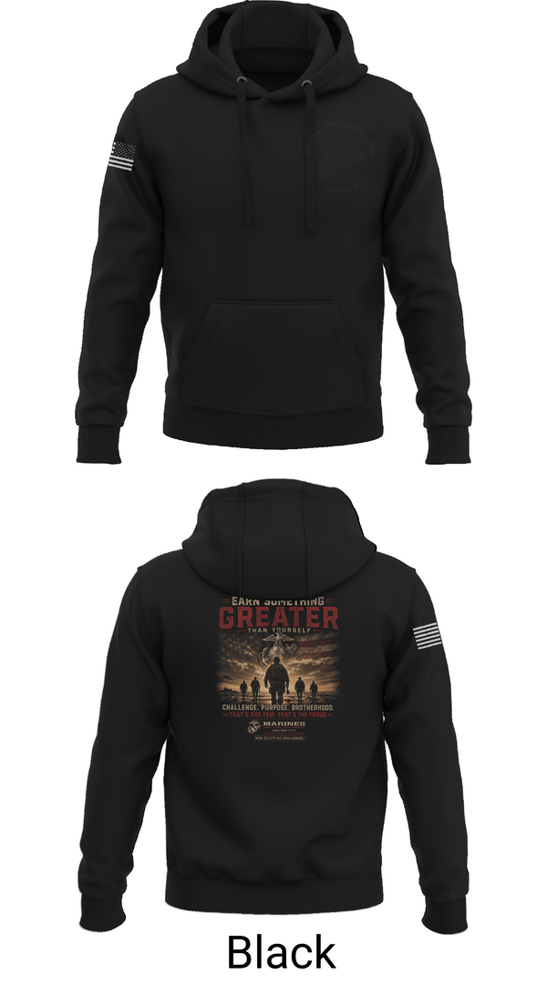 Hoodie, RSS MCDONOUGH, Marines, Teamtime, Team time, sublimation, custom sports apparel, team uniforms, spirit wear, spiritwear, sports uniforms, custom shirts, team store, custom team store, fundraiser sports, apparel fundraiser