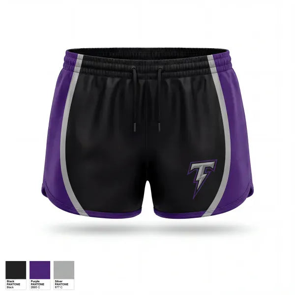Womens Shorts, South Garner Titans, , Teamtime, Team time, sublimation, custom sports apparel, team uniforms, spirit wear, spiritwear, sports uniforms, custom shirts, team store, custom team store, fundraiser sports, apparel fundraiser