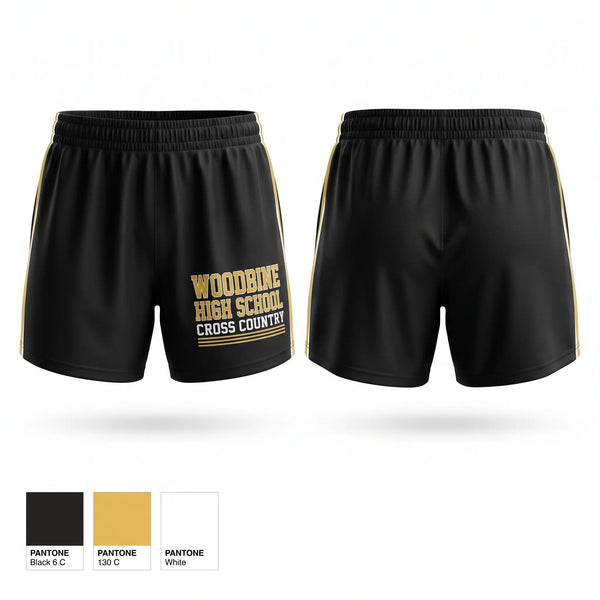 Womens Shorts, Woodbine High School Cross Country, Cross Country, Teamtime, Team time, sublimation, custom sports apparel, team uniforms, spirit wear, spiritwear, sports uniforms, custom shirts, team store, custom team store, fundraiser sports, apparel fundraiser