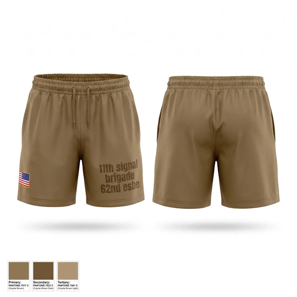 Athletic Shorts With Pockets, 11th signal brigade 62nd esb-e, Army, Teamtime, Team time, sublimation, custom sports apparel, team uniforms, spirit wear, spiritwear, sports uniforms, custom shirts, team store, custom team store, fundraiser sports, apparel fundraiser