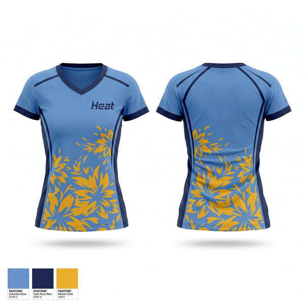 Womens Short Sleeve Vneck Shirt, Heat, Softball, Teamtime, Team time, sublimation, custom sports apparel, team uniforms, spirit wear, spiritwear, sports uniforms, custom shirts, team store, custom team store, fundraiser sports, apparel fundraiser