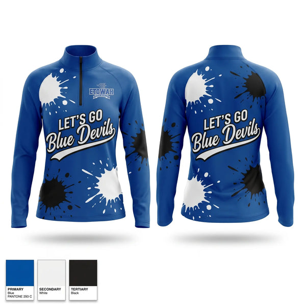 Quarter Zip Jacket, Etowah, Spirit Store, Teamtime, Team time, sublimation, custom sports apparel, team uniforms, spirit wear, spiritwear, sports uniforms, custom shirts, team store, custom team store, fundraiser sports, apparel fundraiser