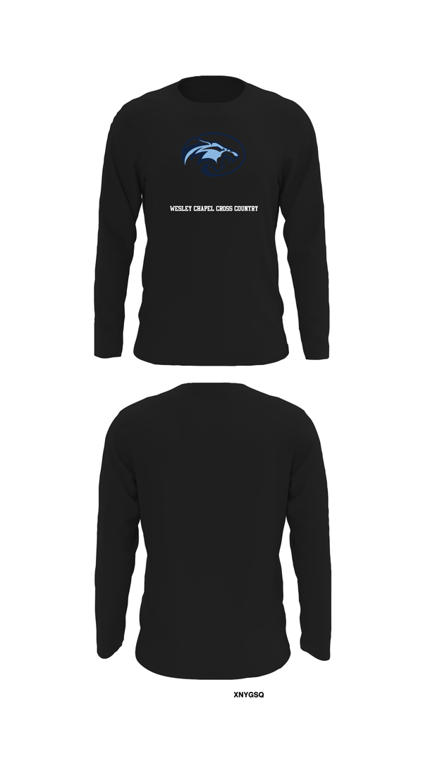 Long Sleeve Performance Shirt, Wesley Chapel Cross Country, Cross Country, Teamtime, Team time, sublimation, custom sports apparel, team uniforms, spirit wear, spiritwear, sports uniforms, custom shirts, team store, custom team store, fundraiser sports, apparel fundraiser