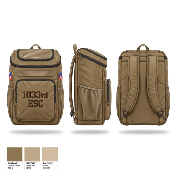 Gear Bag, 1033rd ESC, Army, Teamtime, Team time, sublimation, custom sports apparel, team uniforms, spirit wear, spiritwear, sports uniforms, custom shirts, team store, custom team store, fundraiser sports, apparel fundraiser
