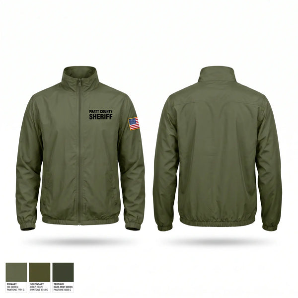 Windbreaker, Pratt county sheriff, Police, Teamtime, Team time, sublimation, custom sports apparel, team uniforms, spirit wear, spiritwear, sports uniforms, custom shirts, team store, custom team store, fundraiser sports, apparel fundraiser