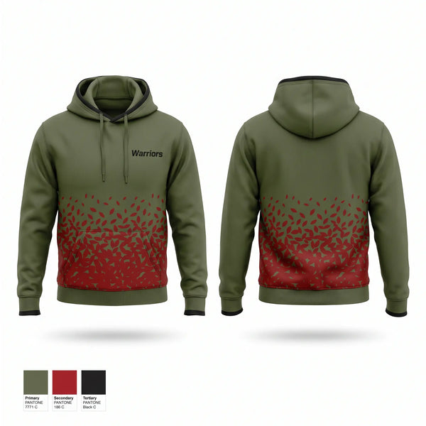 Hoodie, Warriors, Men's Basketball, Teamtime, Team time, sublimation, custom sports apparel, team uniforms, spirit wear, spiritwear, sports uniforms, custom shirts, team store, custom team store, fundraiser sports, apparel fundraiser