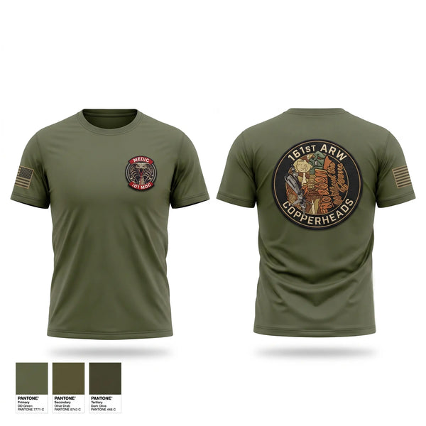 Short Sleeve Performance Shirt, 161 MDG Copperheads, Air Force, Teamtime, Team time, sublimation, custom sports apparel, team uniforms, spirit wear, spiritwear, sports uniforms, custom shirts, team store, custom team store, fundraiser sports, apparel fundraiser