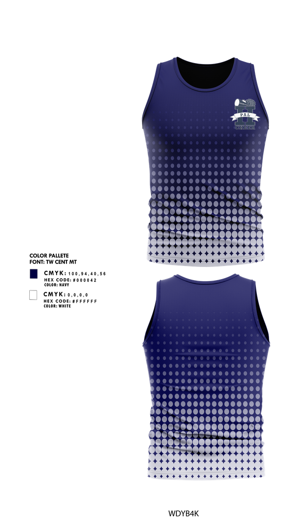 Tank Top, Hamilton PAL Cheer, Cheer, Teamtime, Team time, sublimation, custom sports apparel, team uniforms, spirit wear, spiritwear, sports uniforms, custom shirts, team store, custom team store, fundraiser sports, apparel fundraiser