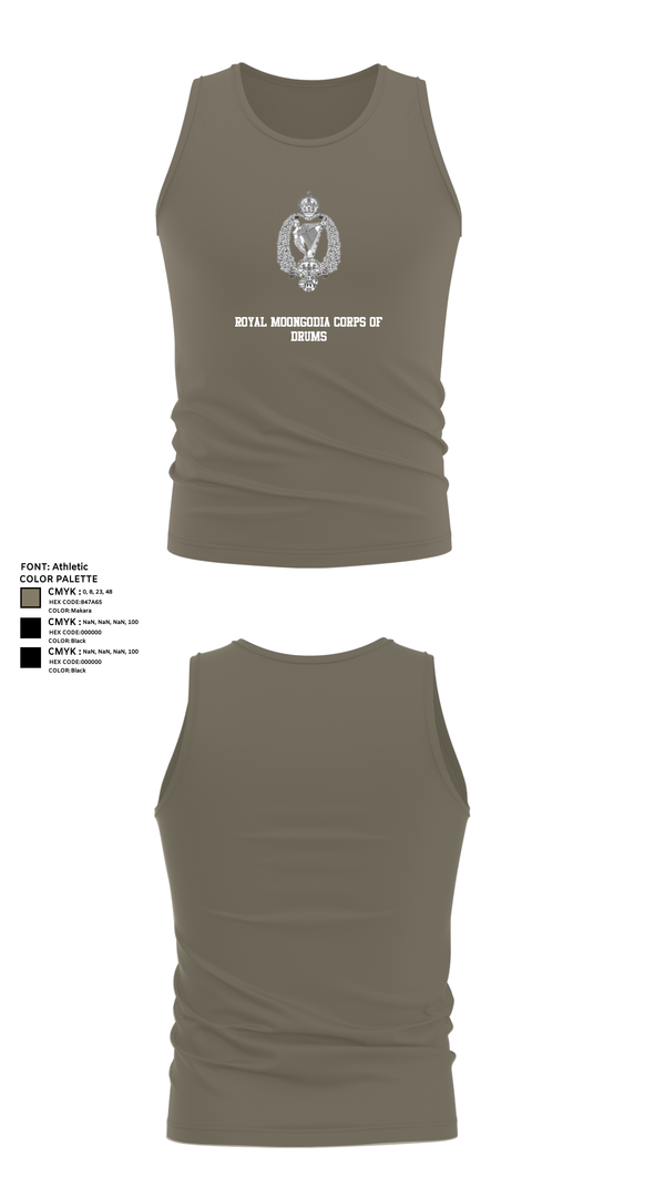 Tank Top, Royal Moongodia Corps of Drums, , Teamtime, Team time, sublimation, custom sports apparel, team uniforms, spirit wear, spiritwear, sports uniforms, custom shirts, team store, custom team store, fundraiser sports, apparel fundraiser