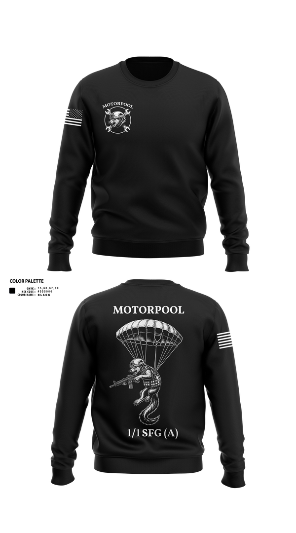Crew Neck Sweatshirt, MOF/MOPO, Army, Teamtime, Team time, sublimation, custom sports apparel, team uniforms, spirit wear, spiritwear, sports uniforms, custom shirts, team store, custom team store, fundraiser sports, apparel fundraiser