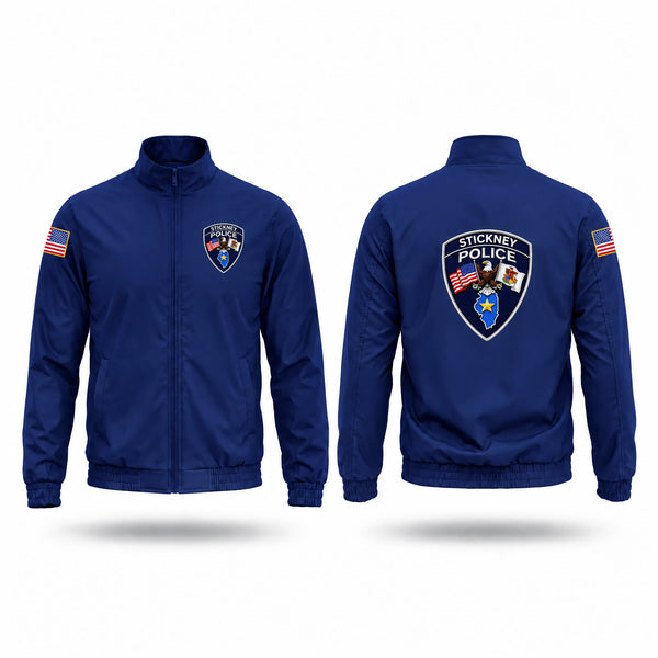 Windbreaker, Stickney Police, Police, Teamtime, Team time, sublimation, custom sports apparel, team uniforms, spirit wear, spiritwear, sports uniforms, custom shirts, team store, custom team store, fundraiser sports, apparel fundraiser