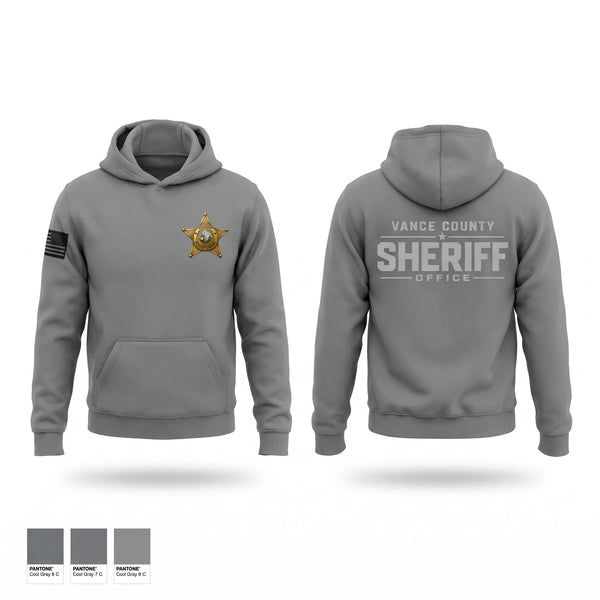 Hoodie, Vance County Sheriff Office, Police, Teamtime, Team time, sublimation, custom sports apparel, team uniforms, spirit wear, spiritwear, sports uniforms, custom shirts, team store, custom team store, fundraiser sports, apparel fundraiser