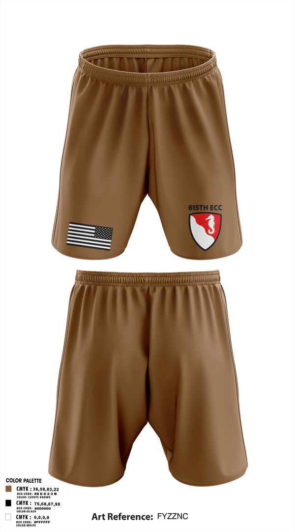 Athletic Shorts With Pockets, 615TH ECC, , Teamtime, Team time, sublimation, custom sports apparel, team uniforms, spirit wear, spiritwear, sports uniforms, custom shirts, team store, custom team store, fundraiser sports, apparel fundraiser