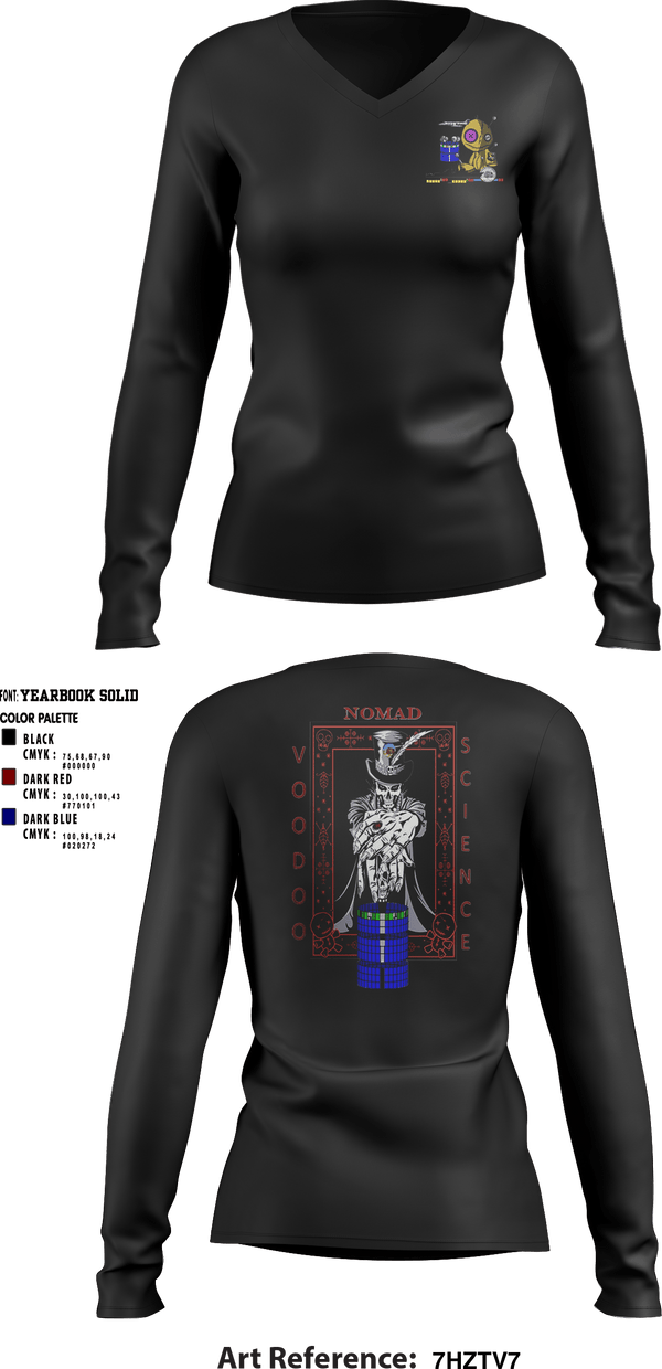 Women's Long Sleeve Vneck Shirt, PierlinkPierlink, , Teamtime, Team time, sublimation, custom sports apparel, team uniforms, spirit wear, spiritwear, sports uniforms, custom shirts, team store, custom team store, fundraiser sports, apparel fundraiser