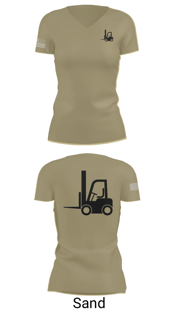 Women's Short Sleeve Vneck Shirt, VT-AASF, National Guard, Teamtime, Team time, sublimation, custom sports apparel, team uniforms, spirit wear, spiritwear, sports uniforms, custom shirts, team store, custom team store, fundraiser sports, apparel fundraiser