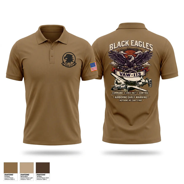 Short Sleeve Performance Polo, VAW-113, Navy, Teamtime, Team time, sublimation, custom sports apparel, team uniforms, spirit wear, spiritwear, sports uniforms, custom shirts, team store, custom team store, fundraiser sports, apparel fundraiser