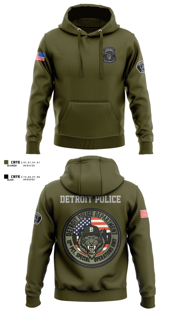 Hoodie, 12th Precinct Special Operations, Police, Teamtime, Team time, sublimation, custom sports apparel, team uniforms, spirit wear, spiritwear, sports uniforms, custom shirts, team store, custom team store, fundraiser sports, apparel fundraiser
