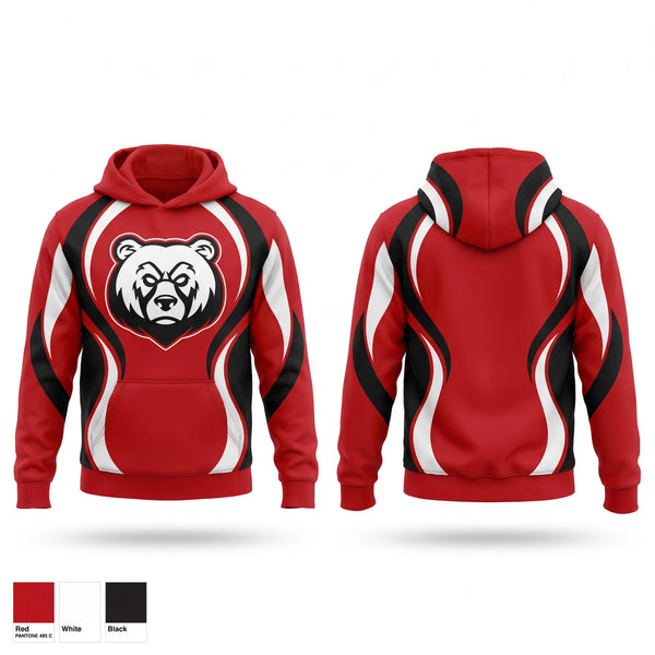 Hoodie, Bears, , Teamtime, Team time, sublimation, custom sports apparel, team uniforms, spirit wear, spiritwear, sports uniforms, custom shirts, team store, custom team store, fundraiser sports, apparel fundraiser