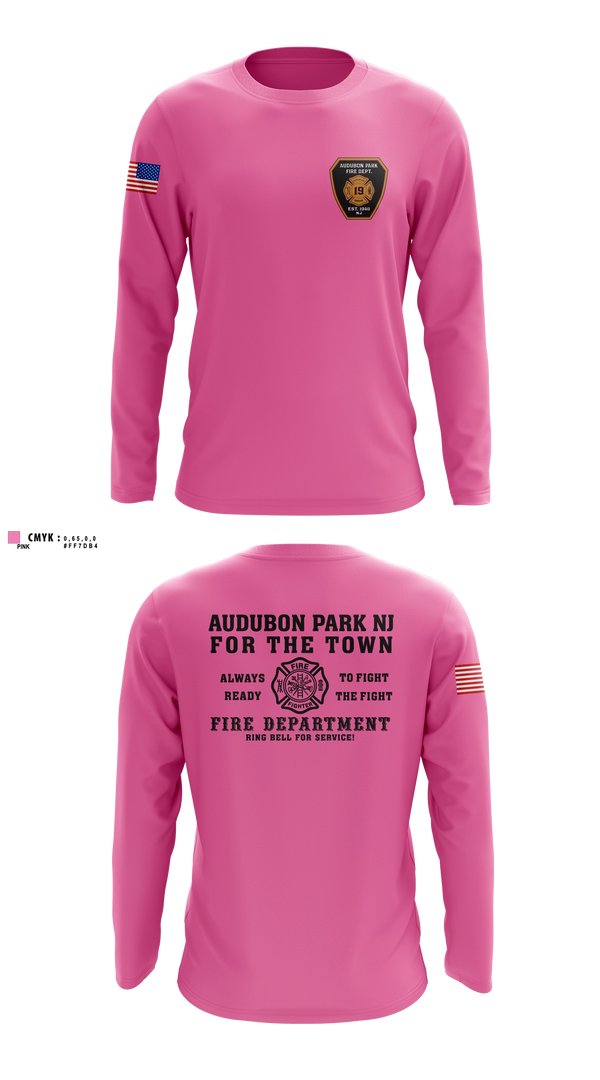 Long Sleeve Performance Shirt, Audubon, Fire Department, Teamtime, Team time, sublimation, custom sports apparel, team uniforms, spirit wear, spiritwear, sports uniforms, custom shirts, team store, custom team store, fundraiser sports, apparel fundraiser