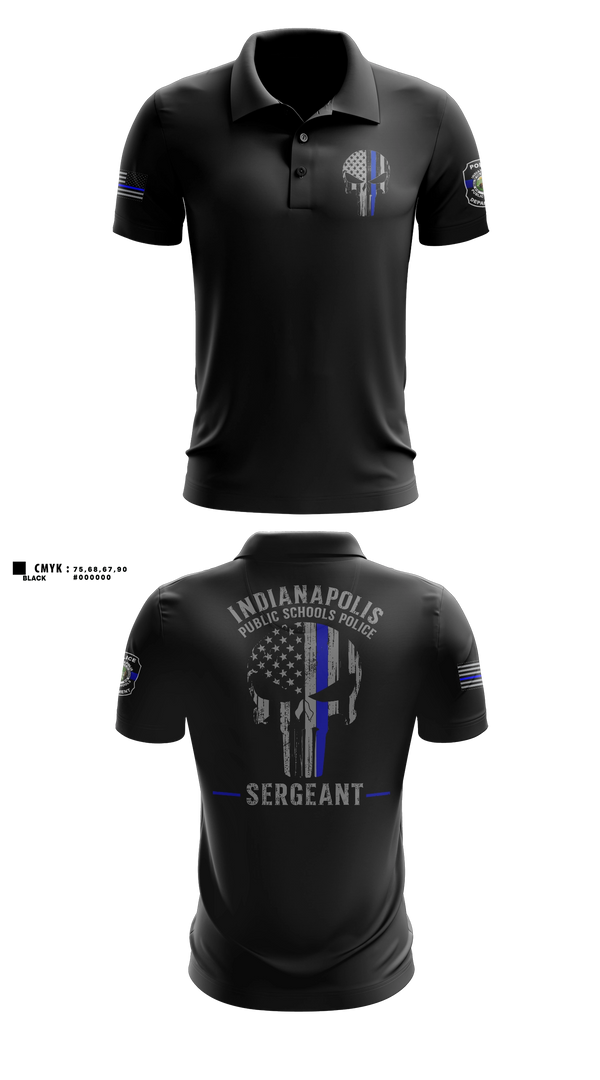 Short Sleeve Performance Polo, IPSPD, Police, Teamtime, Team time, sublimation, custom sports apparel, team uniforms, spirit wear, spiritwear, sports uniforms, custom shirts, team store, custom team store, fundraiser sports, apparel fundraiser