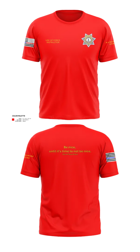 Short Sleeve Performance Shirt, Stafford County Fire Marshal's Office, Police, Teamtime, Team time, sublimation, custom sports apparel, team uniforms, spirit wear, spiritwear, sports uniforms, custom shirts, team store, custom team store, fundraiser sports, apparel fundraiser