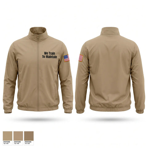 Windbreaker, We Train To Maintain, Army, Teamtime, Team time, sublimation, custom sports apparel, team uniforms, spirit wear, spiritwear, sports uniforms, custom shirts, team store, custom team store, fundraiser sports, apparel fundraiser