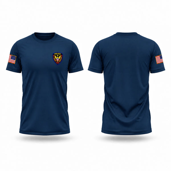 Short Sleeve Performance Shirt, Winona Police Department, Police, Teamtime, Team time, sublimation, custom sports apparel, team uniforms, spirit wear, spiritwear, sports uniforms, custom shirts, team store, custom team store, fundraiser sports, apparel fundraiser