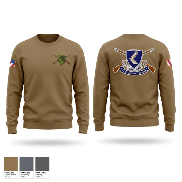 Crew Neck Sweatshirt, 3/485th IN BN VIPERS, Army, Teamtime, Team time, sublimation, custom sports apparel, team uniforms, spirit wear, spiritwear, sports uniforms, custom shirts, team store, custom team store, fundraiser sports, apparel fundraiser