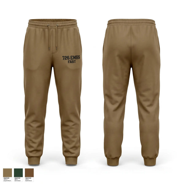 Sweatpants, 726 EMSS, Air Force, Teamtime, Team time, sublimation, custom sports apparel, team uniforms, spirit wear, spiritwear, sports uniforms, custom shirts, team store, custom team store, fundraiser sports, apparel fundraiser