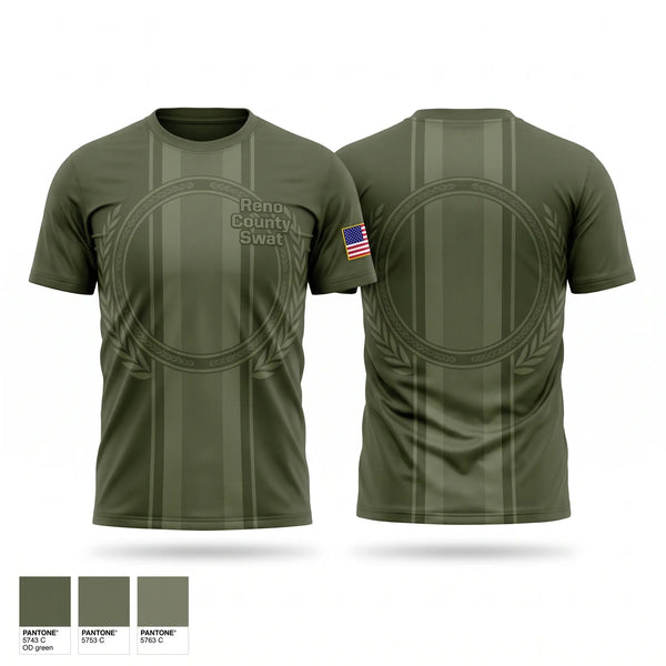 Short Sleeve Performance Shirt, Reno County Swat, Police, Teamtime, Team time, sublimation, custom sports apparel, team uniforms, spirit wear, spiritwear, sports uniforms, custom shirts, team store, custom team store, fundraiser sports, apparel fundraiser