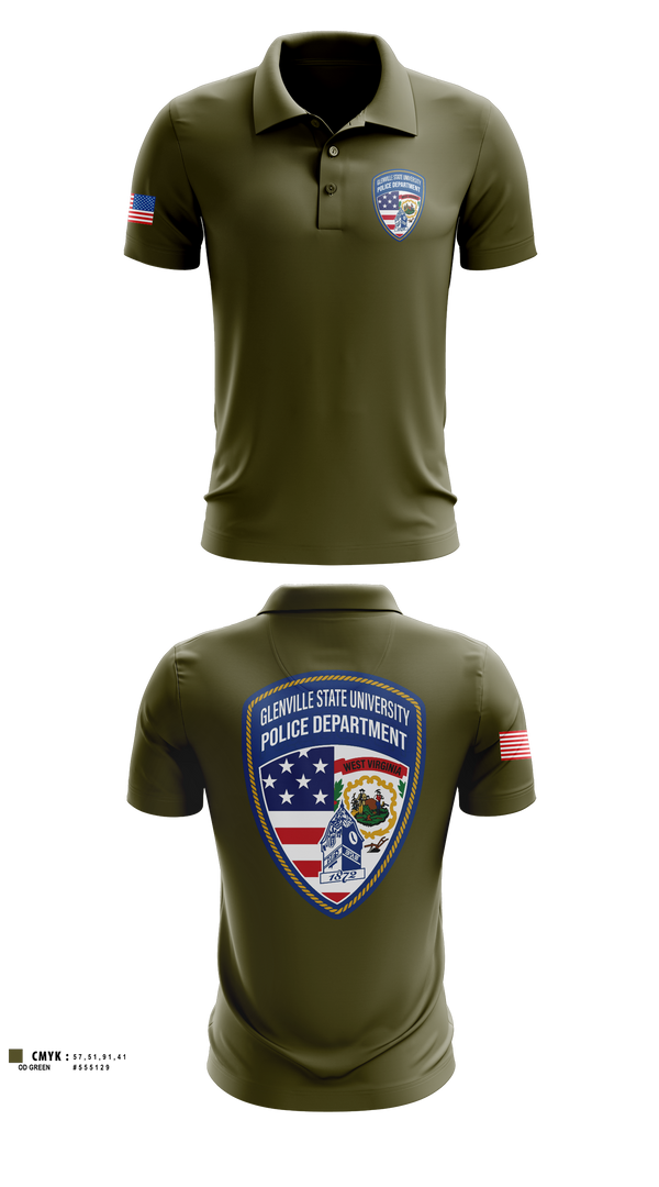 Short Sleeve Performance Polo, Woodville State University Police Department, Police, Teamtime, Team time, sublimation, custom sports apparel, team uniforms, spirit wear, spiritwear, sports uniforms, custom shirts, team store, custom team store, fundraiser sports, apparel fundraiser